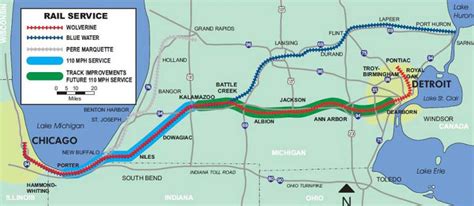 train from ann arbor to chicago